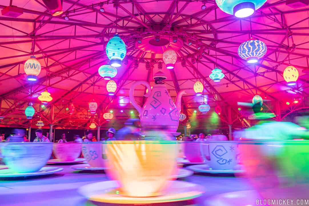 VIDEO: Mad Tea Party Comes Alive With Color During Mickey's Not-So